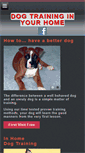 Mobile Screenshot of betterdog.com